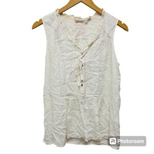 Holding Horses Anthropologie Pintuck Tank Top